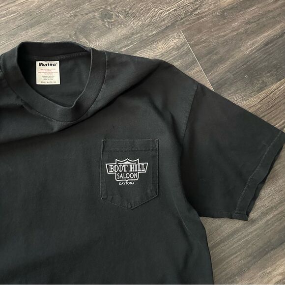 Murina Shirt ‘01 Boot Hill Saloon Daytona Graphic Screen Print Short Sleeve Mens - Picture 5 of 7